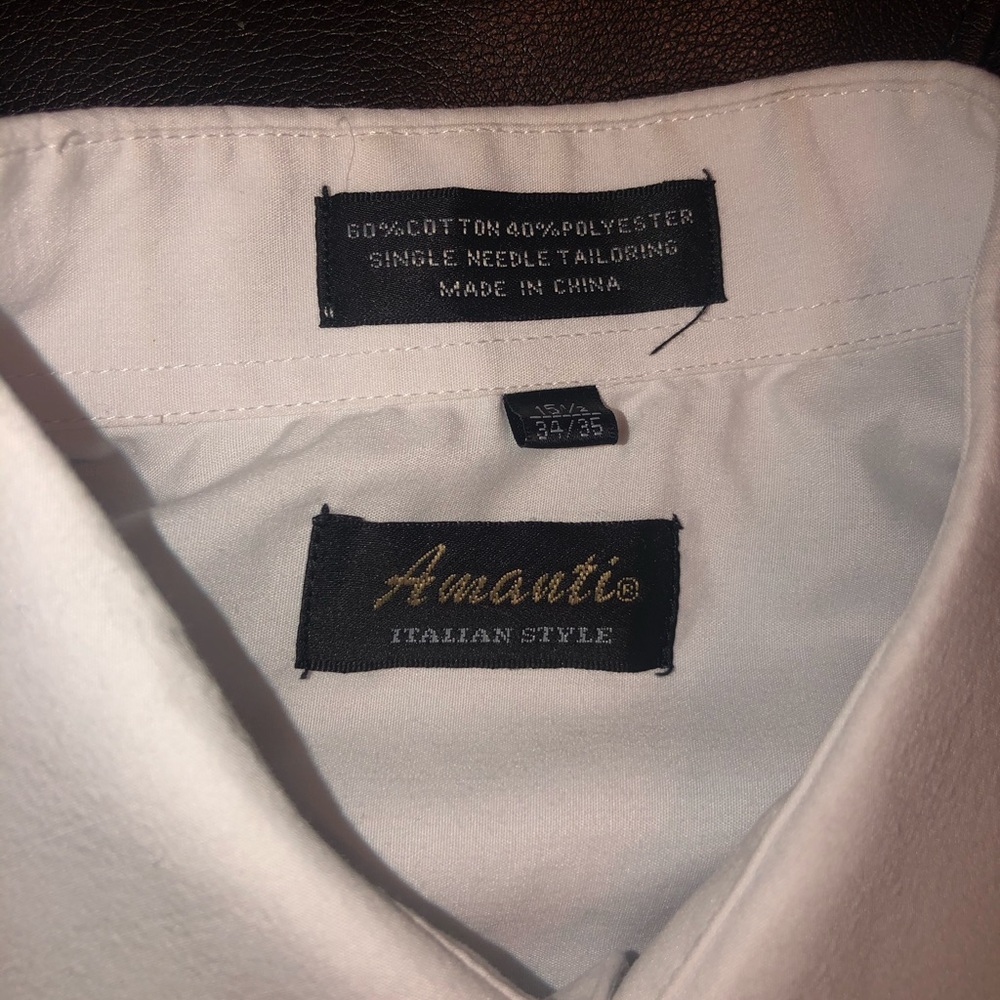 Men’s white button down - Picture 3 of 4